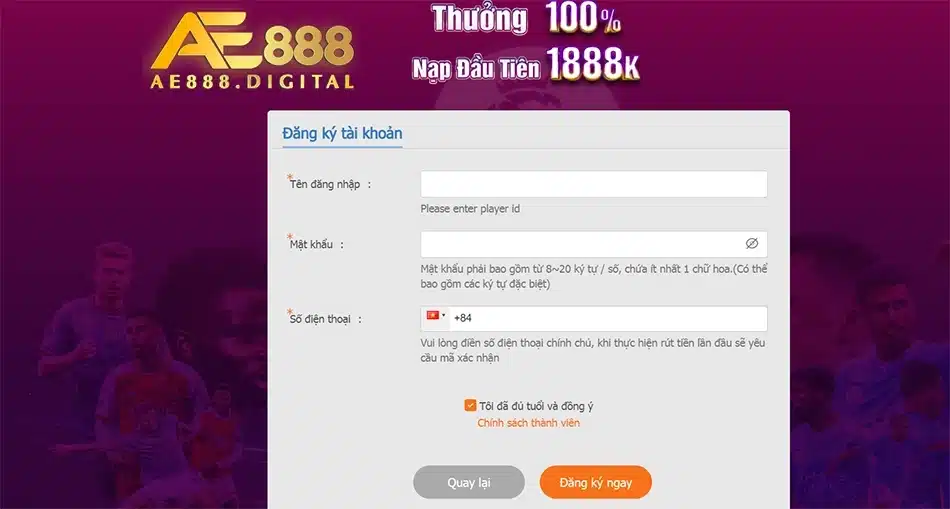 cách Hướng dẫn tham gia cá độ tại AE888